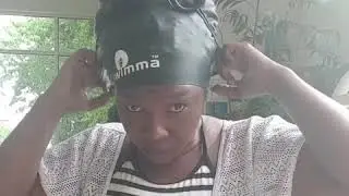 Swimming with locs with a swim cap that FITS - Swimma Caps