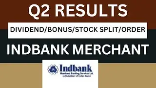 Indbank merchant banking Q2 Results 2025 | indbank merchant Results Today |indbank Share Latest News
