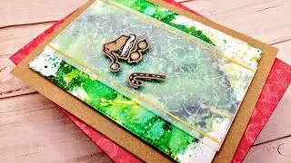 Merry Monday | Abstract Christmas Card Stampers Anonymous