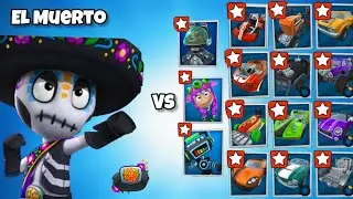 El Zipo New Outfit Vs All Cars Challenge & all cars Battle | Beach Buggy Racing 2#bbracing2 #bbr2  