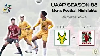 UAAP Men's Football Highlights [Season 85 Round 1] - FEU vs UP
