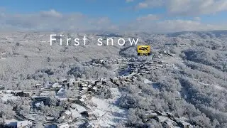 First snow – Calabria | DJI Mavic 2 zoom footage 4K |