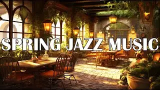 Smooth Jazz Music in Warm Season in the Coffee Shop | Slow Music For Studying and Focusing