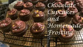 CHOCOLATE CUPCAKES AND HOMEMADE FROSTING: A CHOCOLATEY SWEAT TREAT
