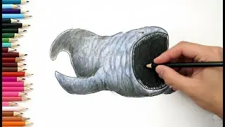 (FISCH) How to draw Bloop Fish (ROBLOX)