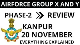 AIRFORCE PHASE-2 KANPUR REVIEW 2018