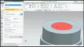 NX tutorial projection CONE comment |RK CAD CAM