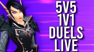 Дуэли 5 на 5 и 1 на 1 уже в эфире! Дуэли в обновлении 9.1.5 SHADOWLANDS! - WoW: Shadowlands 9.1.5 (прямая трансляция)