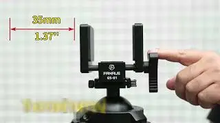 FANAUE GS-01 Saddle Mount Rifle Clamp Adapter for Hunting Tripod Arca Swiss QR Plate - Order now
