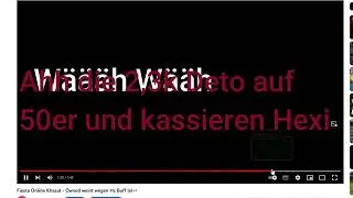 Fiesta Online Khazul - Afk stellen bis hilfe kommt #Owned