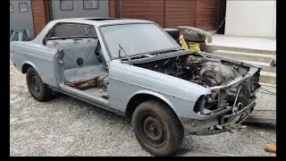 Mercedes 123 280 CE pełna renowacja część 3