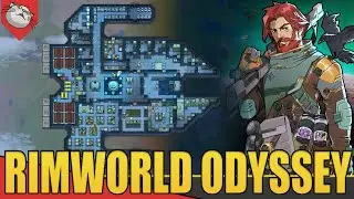Lan&ccedil;amento de ODYSSEY: A DLC com NAVES Espaciais - Rimworld Odyssey [Gameplay PT-BR]