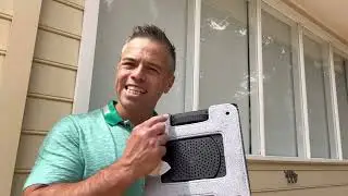 How to clean glass with a Hobot 2s robot window cleaner