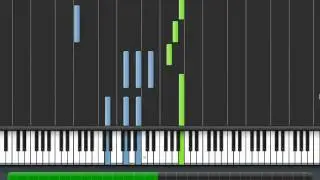 Bach: Arioso (50% Speed) Piano Tutorial (Synthesia) + Sheet Music & MIDI