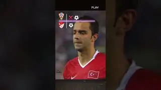 Croatia vs Turkey Euro 2008 Penalty Shoot-out ✨#Shorts