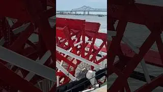 Listen to The sound of the paddlewheel on the NATCHEZ STEAMBOAT in New Orleans! #neworleans #sound