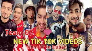 Team 07 New Latest Tik Tok | Mr faisu hasnain adnaan saddu faiz shifu Aas riyaz mr sohu