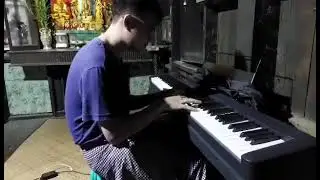 Practicing Myanmar piano Song(Beginner)