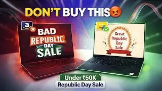 Best Laptop Deals Under 50000 Republic Day Sale 2026🔥| Amazon vs Flipkart