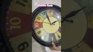 #meeshofinds #clock #wallclockdesign #unboxingvideo #ytshorts #trendingshorts #viralshort #subscribe
