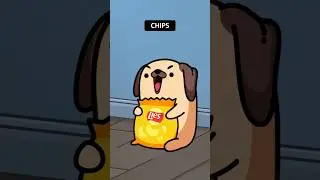 Stop Taking My Chips (Animation Meme) #shorts