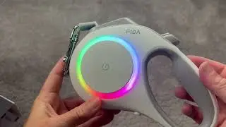 Review: FIDA Retractable LED Lighted Dog Leash
