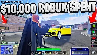 ШОПИНГ РОБУКСОВ НА 10 000 ДОЛЛАРОВ НА НОВЫЕ МАШИНЫ И ОРУЖИЕ В ROBLOX DA BLOCK