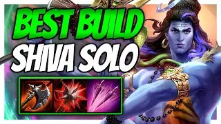 THE ONLY SHIVA BUILD YOU NEED! - Smite Shiva solo