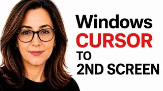 Windows how to move cursor to 2nd screen | Tutorial Guide 2026