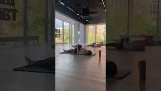 Атмосфера на утренних занятиях по стретчингу ❤️ | Morning classes atmosphere #dance  #stretching