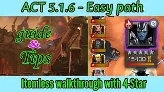 Act 5.1.6 - Guide & Tips - Walkthrough with 4 star | Road to uncollected