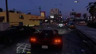 GTA V - Test Super Ultra Wide (32:9) CHG90D, RTX 2080Ti #carmeetsandgames