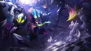 League of Legends 2v2v2v2 fiddlesticks gameplay win (PBE)