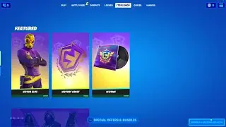 FORTNITE FNCS SEASON 8 COSMETICS ( VICTOR ELITE, VICTORY CREST & IN BTWN MUSIC PACK)