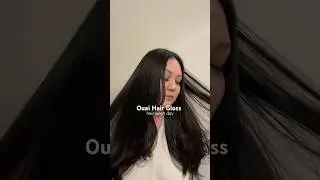 Hair wash day ft. @theouai Hair Gloss ✨#ouai #ouaihaircare