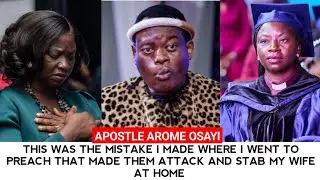 THEY ATTACKED AND STAB MY WIFE BECAUSE I MADE THIS MISTAKE WHERE I WENT TO PREACH- APOSTLE AROME