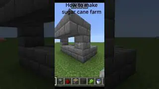HOW to make sugar cane farm easy. Minecraft farm tutorial #minecraftsheep #minecrafttreehouse #mcpe