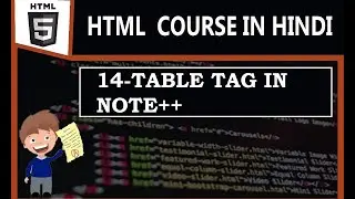 14 TABLE TAG IN NOTE++