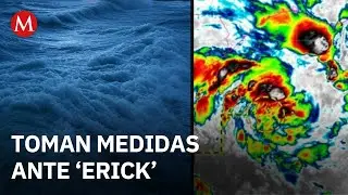 Autoridades de Guerrero alistan medidas para la tormenta tropical 'Erick'