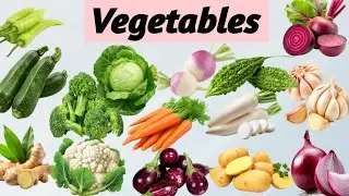 Learn vegetables Names in English| Vegetables Names