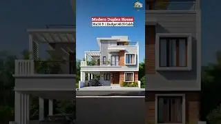 Modern Duplex House Design | 36x30 ft | ₹48.5 Lakh Budget | Big Balcony + Parking