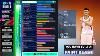 *NEW* YAO MING PRO-TUNED vs CUSTOM COMPARISON AND CAP BREAKER EXPLAINATION | NBA2K25 Paint Beast