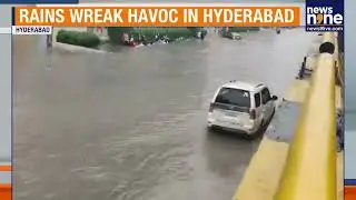 Hyderabad Floods: City Paralyzed After Torrential Rains, Army Deployed | News9