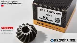 Yamaha 75&ndash;90HP Pinion Gear 6D9-45551-00 | Durable Marine Parts by ICE Marine Taiwan