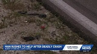 Cape Coral Man finds couple holding hands after fatal Burnt Store Road crash