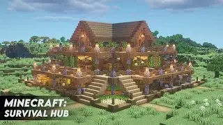 Minecraft: Survival Hub [WORLD DOWNLOAD]