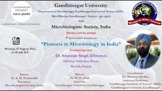 PIONEERS IN MICROBIOLOGY IN INDIA