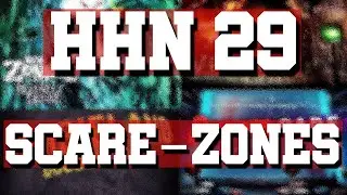 HHN 29 Scare-Zones and shows Universal Orlando