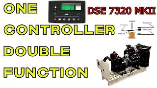 How to use Single Controller for Generator and ATS Panel | DSE 7320 Generator and ATS Controller
