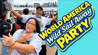 MSC WORLD AMERICA SAIL AWAY PARTY 2026 CRUISE FUN